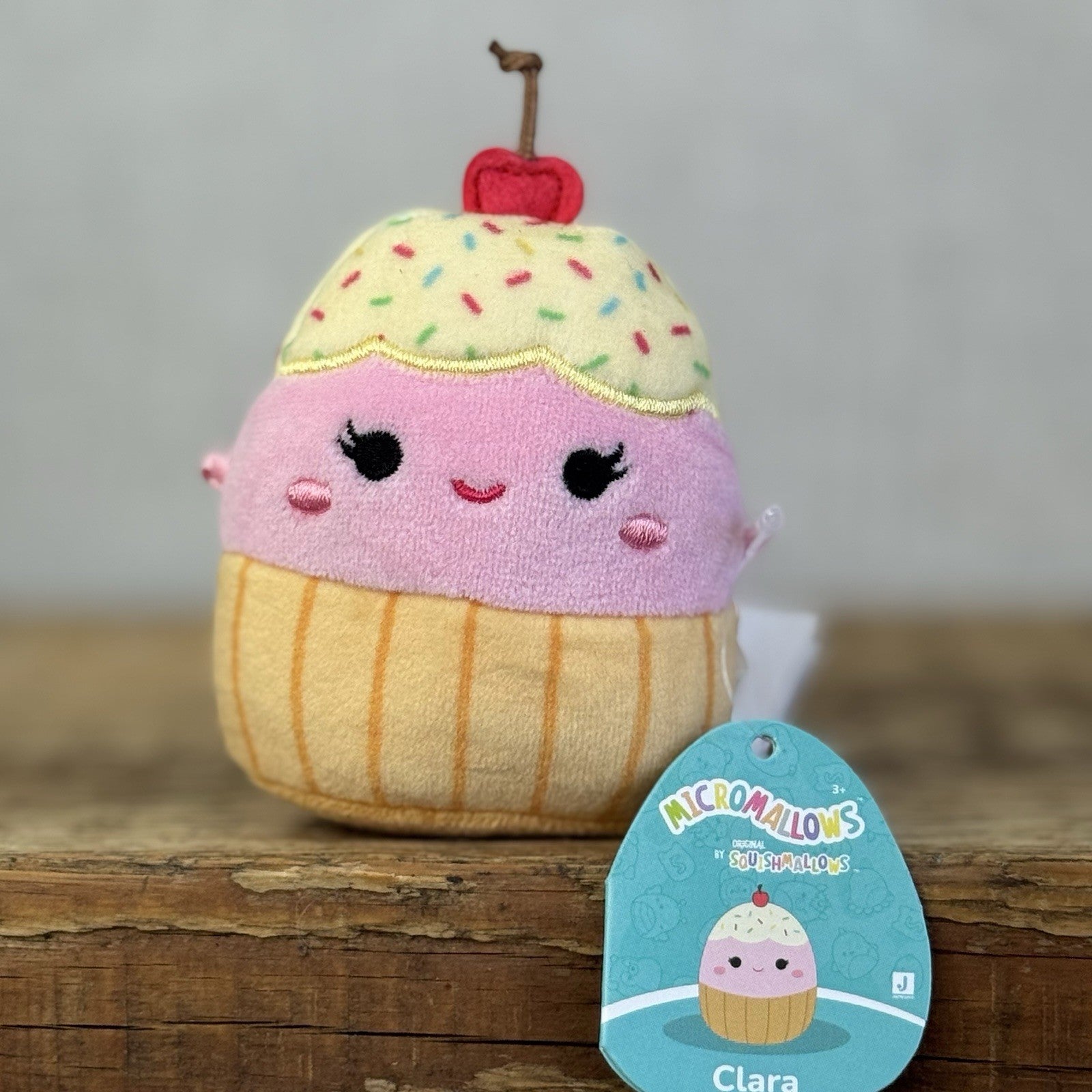 Squishmallow Micromallow With Tag - Ice Cream Mini Clara (Multi Buy Discount)
