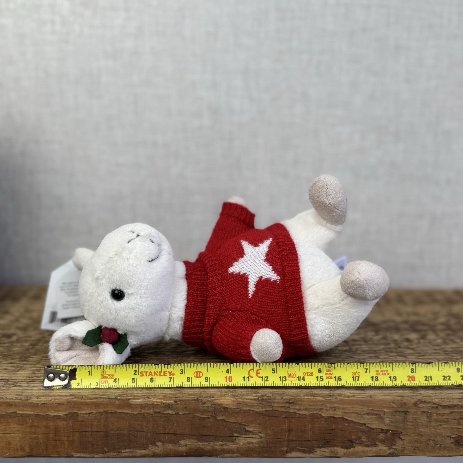 Jellycat Merry Mouse With Jumper - Christmas Soft Toy Retired New With Tags 8"