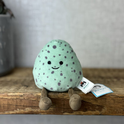 Jellycat Eggsquisite Green Speckled Egg BNWT Mini Green Spotty Egg 5”
