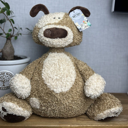Jellycat Tumblebum Dog - Large Plump Dog - Cute Toe Beans Large Spot Dog 14”