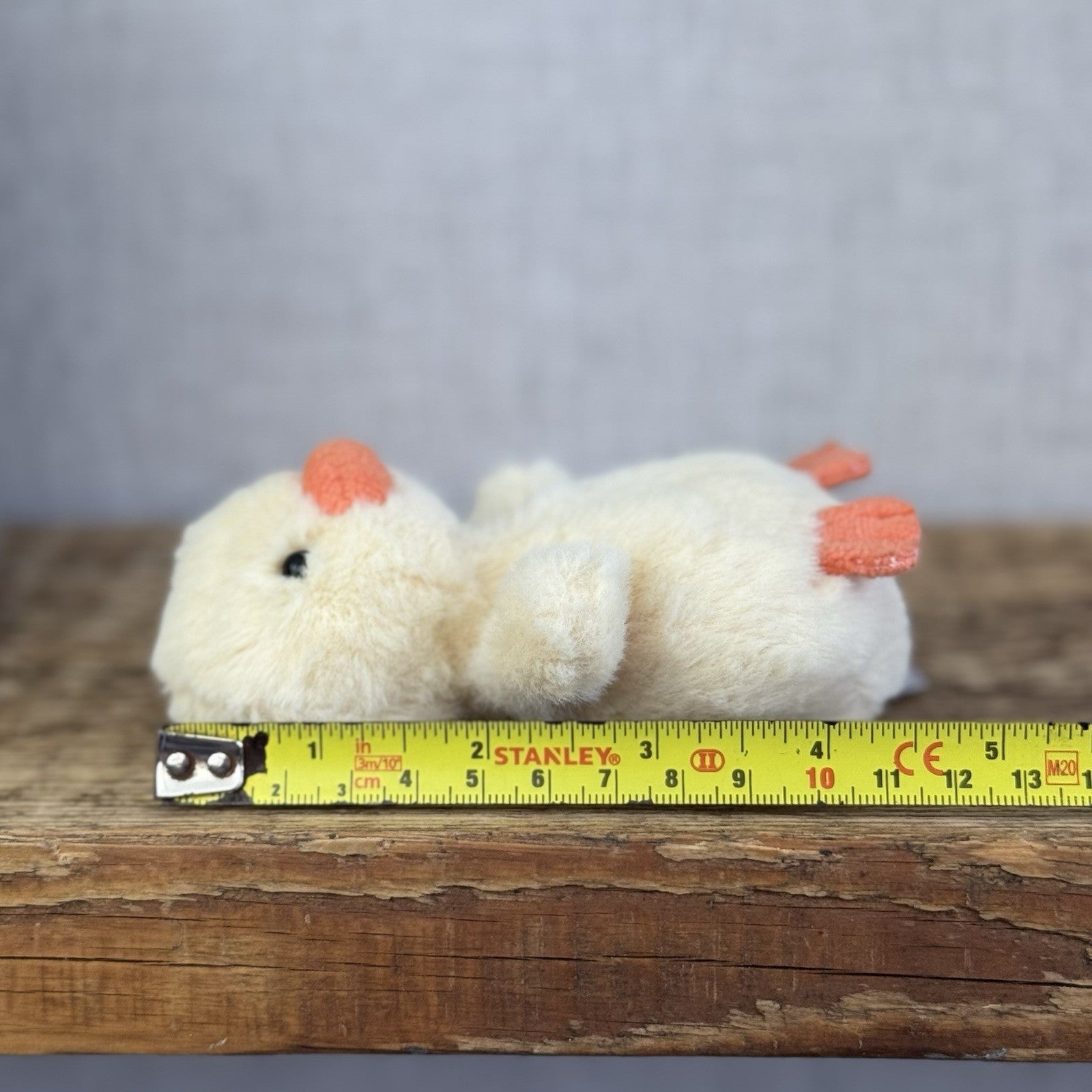 Jellycat Tiny Yellow Fluffy Chick - Miniature Fluffy Soft Toy Duck Chick Rare 4”