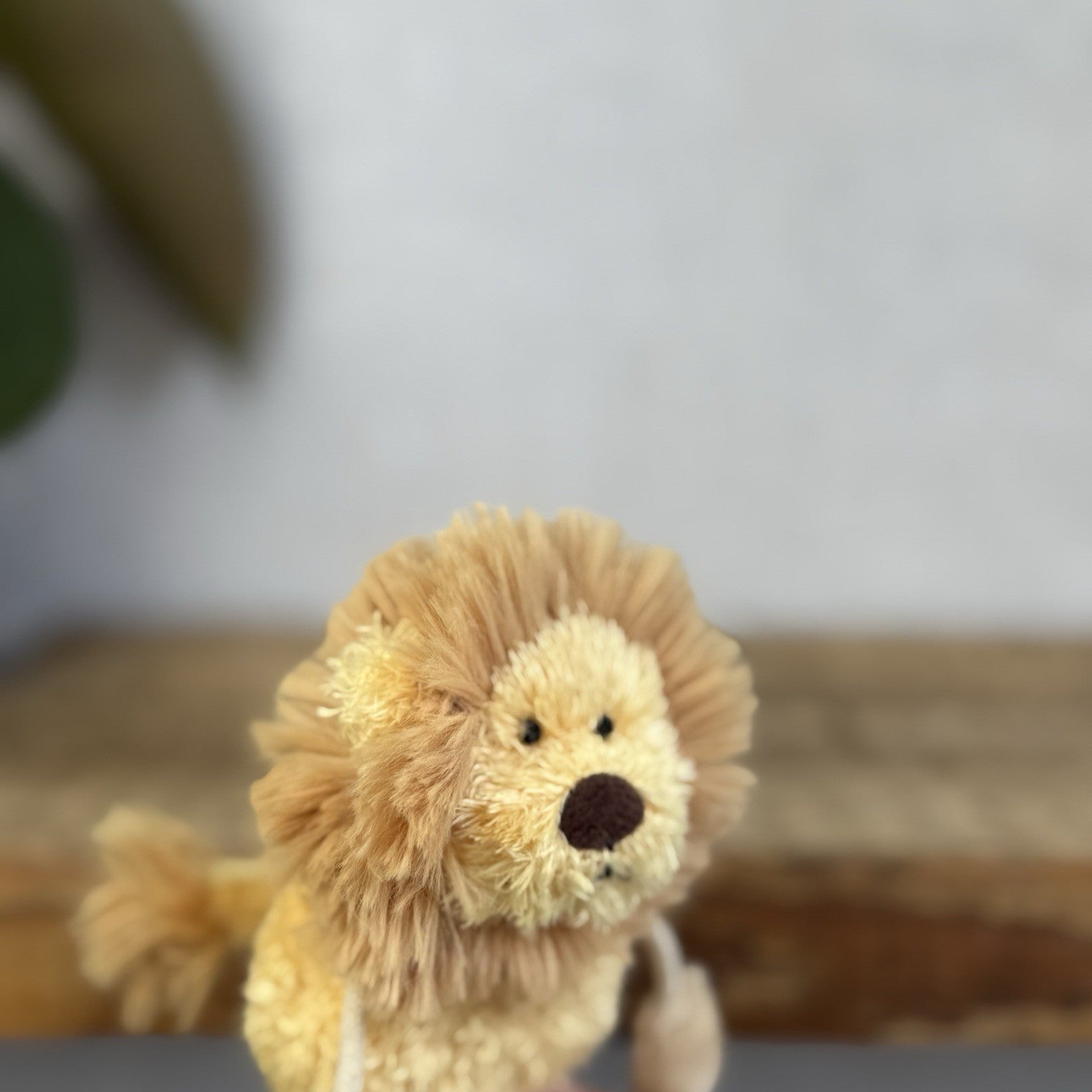 Jellycat Lion Jungle Babbler Vintage Soft Plush Toy Retired 4.5" (working Order)