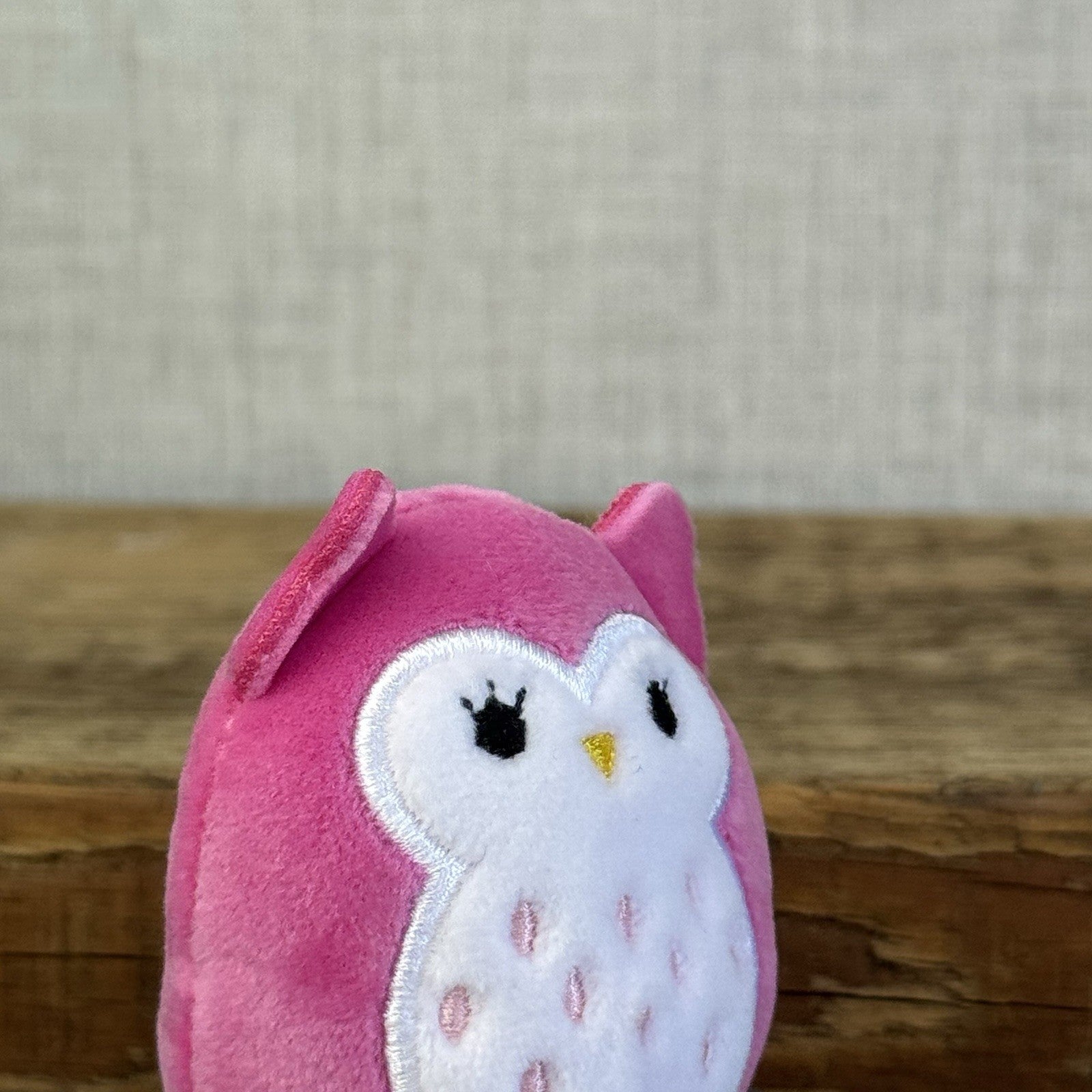 Squishmallow Squishville - Francesca Owl Pink Owl Bird Mini (Multi Buy Discount)