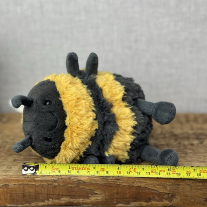 Jellycat Albee Bee - Small Bumble Bee Beanie Plush New With Tags 6"