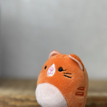 Squishmallow Squishville - Tiny Orange Cat - Gigi Tiny Squishville Cat 2 Inch