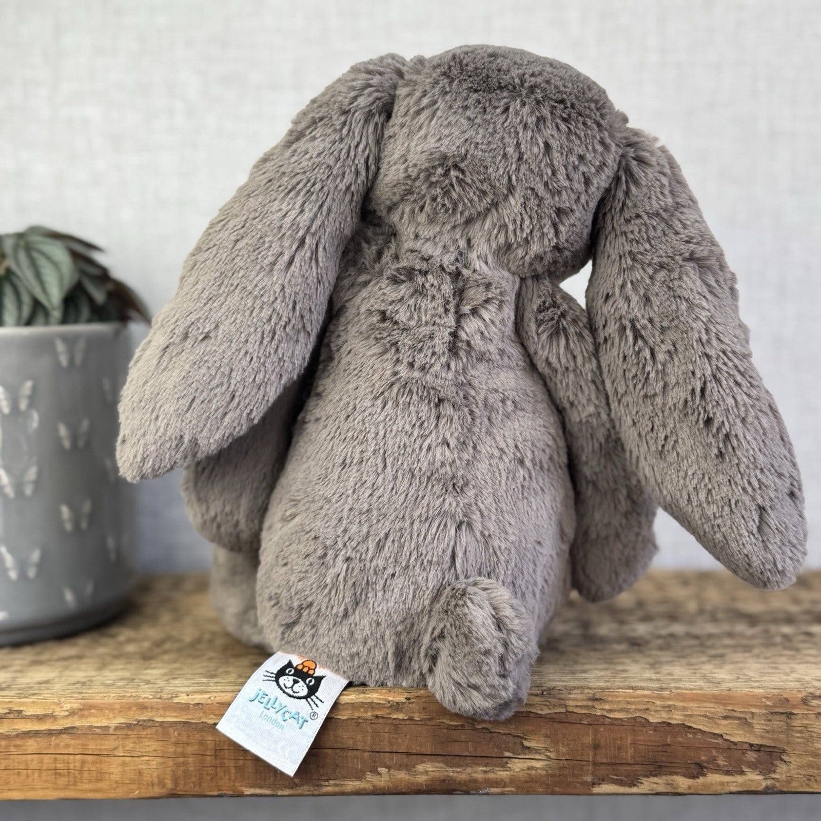 Jellycat Medium Truffle Bunny - Retired Brown Bunny Rabbit Beanie 12” (#2)