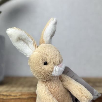 Jellycat Small Party Bunny (missing Dress) Small Honey Bunny With Long Legs 10”