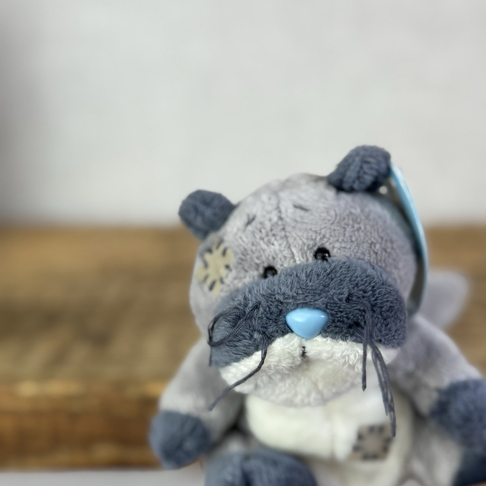 Blue Nose Friends Mack Otter #46 - Small Grey/Blue Otter Soft Toy Mini