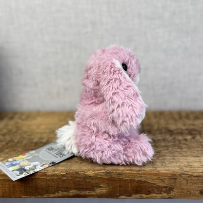 Jellycat Yummy Bunny Tulip - Pink Miniature Beanie Bunny Rabbit Small 5"