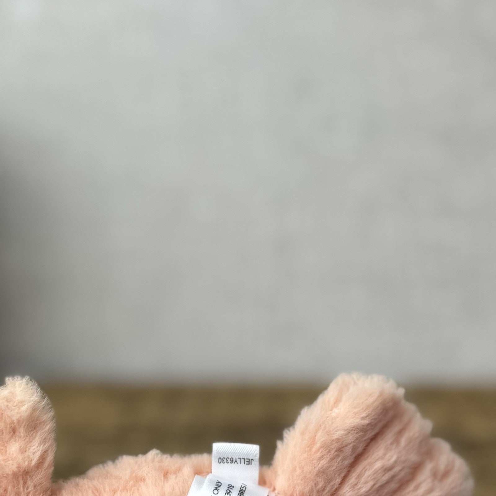 Jellycat Tiny Fluffy Crab - Mini Peach/Pink Crab Soft Toy New Condition 4"