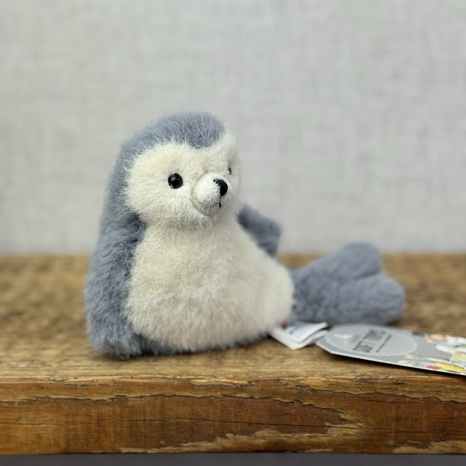 Jellycat Nauticool Roly Poly Seal Retired Mini "5 Fluffy Grey Seal Soft Toy