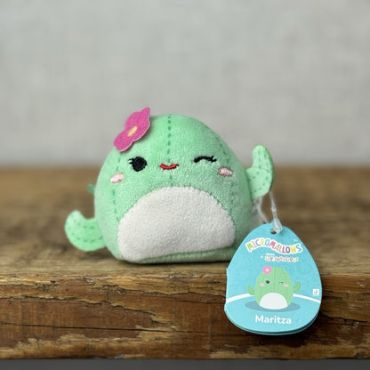 Squishmallow Micromallow With Tag - Maritza Cactus Mini Plant Plush Toy New 3"