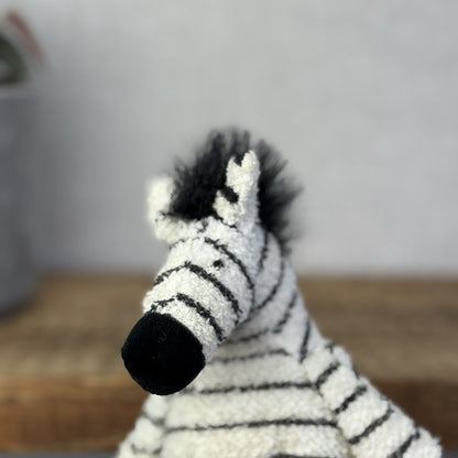 Manhattan Toy Company - Tip Toe Zebra Vintage Soft Toy Beanie Zebra Ballet 7”