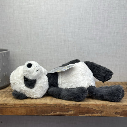 Jellycat Tuffet Panda - Panda Textured Beanie Plush Wild Animal Retired 12" (#2)