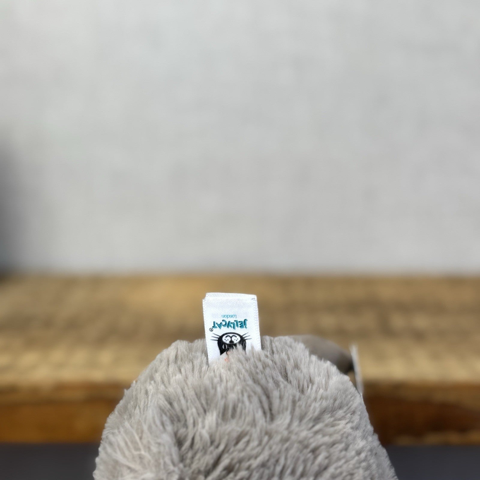 Jellycat Willow Owl Small Retired Grey Fluffy Small Owl Beanie Retired 8”