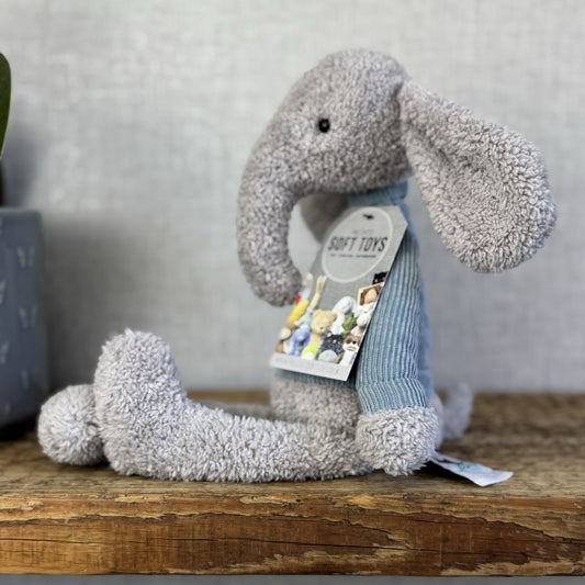 Jellycat Jumble Elephant - Cute Elephant Plush In Jumper Retired Rare Beanie 12”