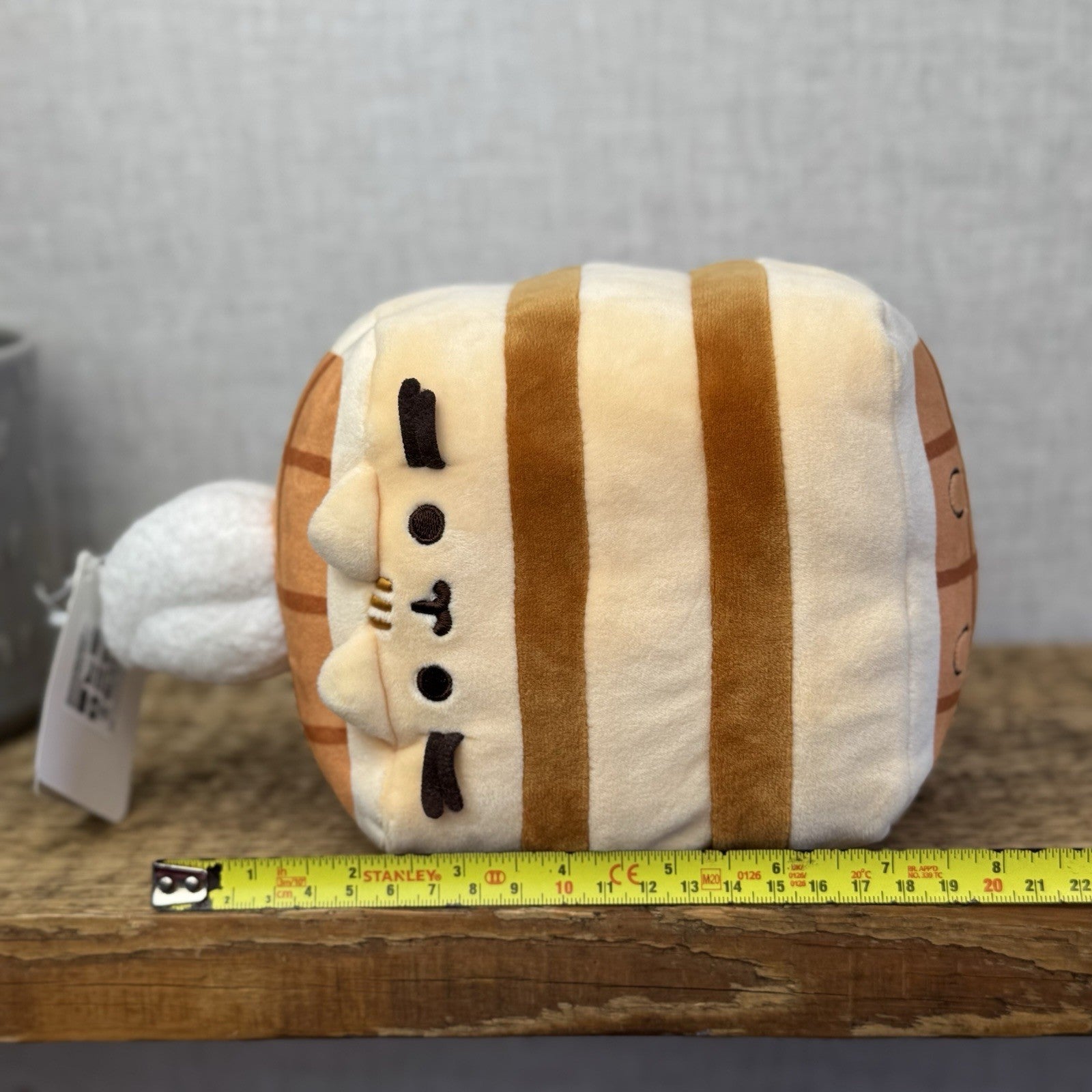 Gund Pusheen Cat - Waffle Stack NWT 8"