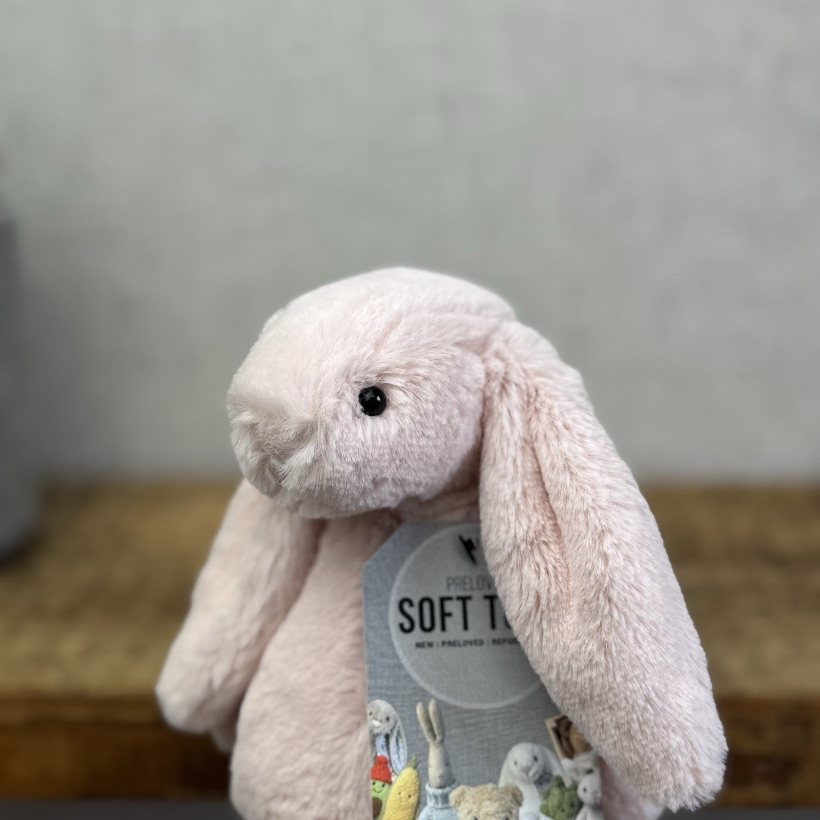 Jellycat Small Bashful Blush Bunny - Soft Pink Bunny Rabbit Baby Pink Blush 8”