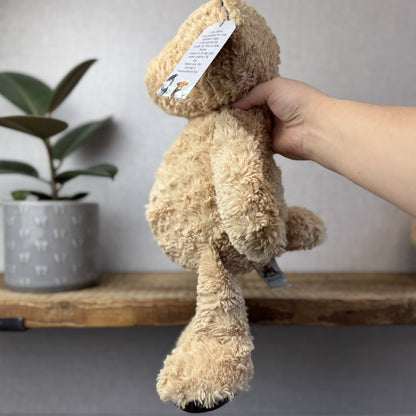 Jellycat Medium Oliver Bear - Old RARE Bear Original Oliver Bear Brown/Tan 16"