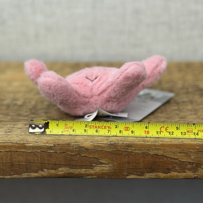 Jellycat Tiny Fluffy Starfish - Pink Starfish Soft Toy Sea Creature Retired NWOT