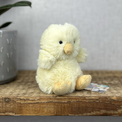 Jellycat Fluffster Yellow Chick - Small Fluffy Chick - Retired Rare - 5” (#3)