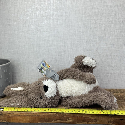 Jellycat Hetty Hare - Brown Curly Haired Rabbit Medium Soft Toy Retired 12"
