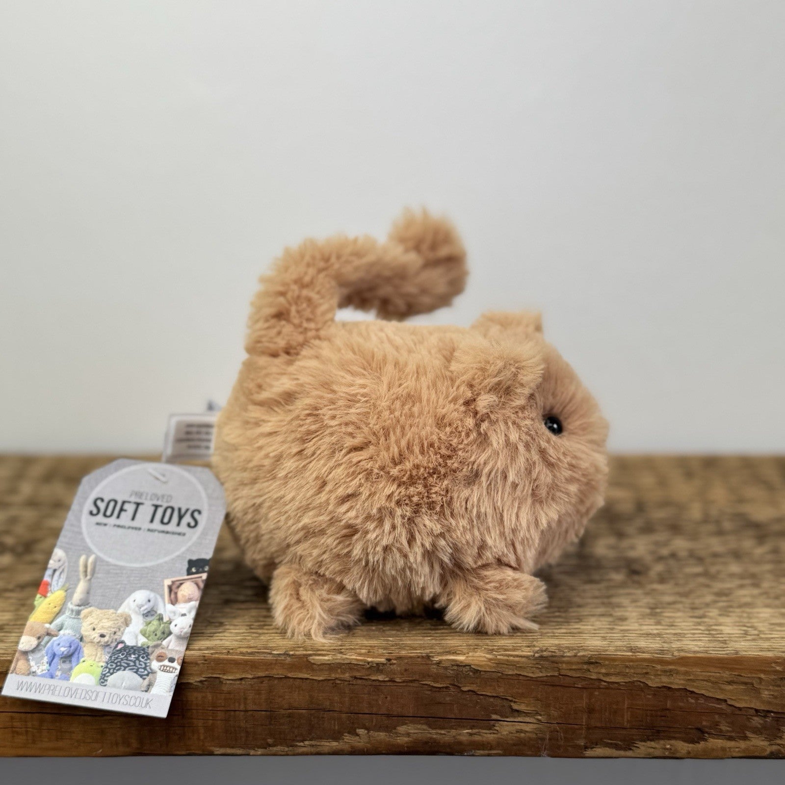Jellycat Caboodle Kitten Ginger Orange - Mini Cat Soft Toy Retired 5”