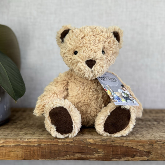 Jellycat Small Edward Bear - Light Brown Traditional Beige Bear Retired 10”