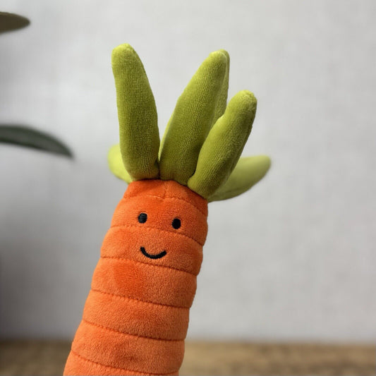 Jellycat Vivacious Carrot - Jellycat Carrot Soft Toy - Jellycat Vegetable Plush