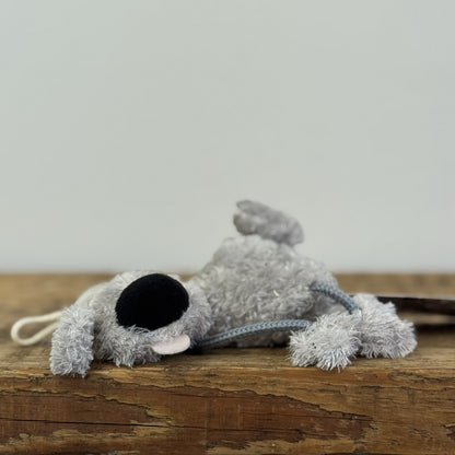 Monsoon Dingly Dangly Snauzer Dog - Small Dog Charm (Jellycat Collab) Vintage 5"