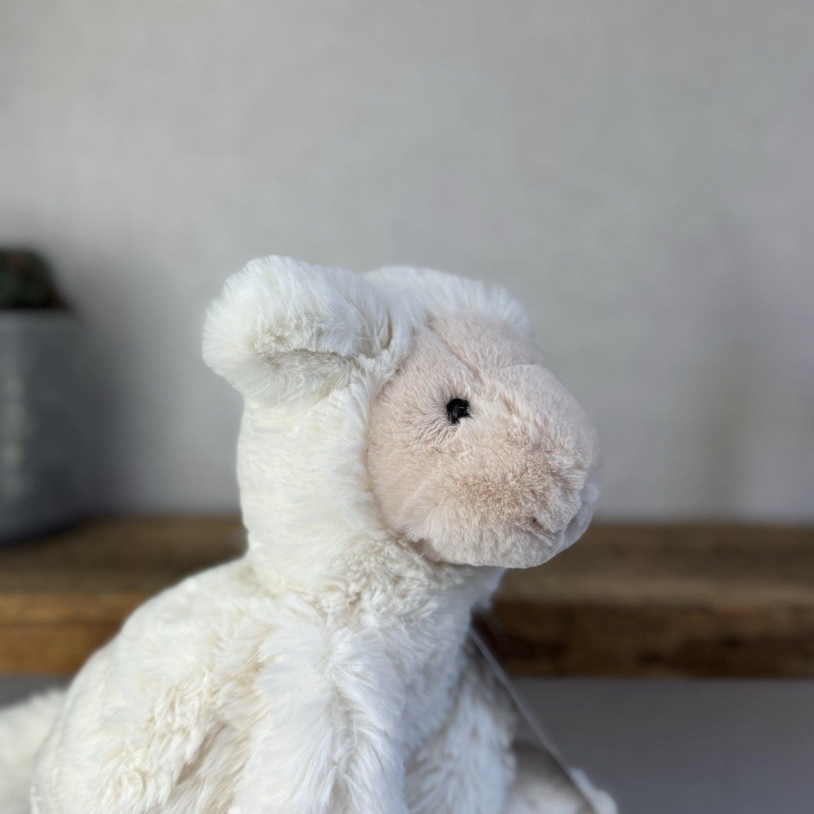 Jellycat Smudge Lamb - Medium Lamb Floppy Soft Toy Retired Cream/Off White Sheep