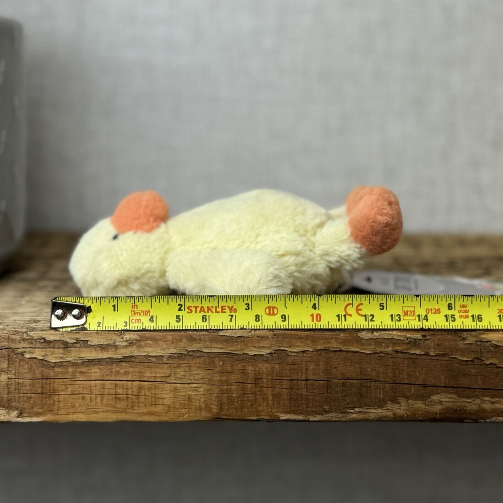 Jellycat Tiny Bashful Duckling - Tiny Yellow & Orange Duck Beanie Retired 5”
