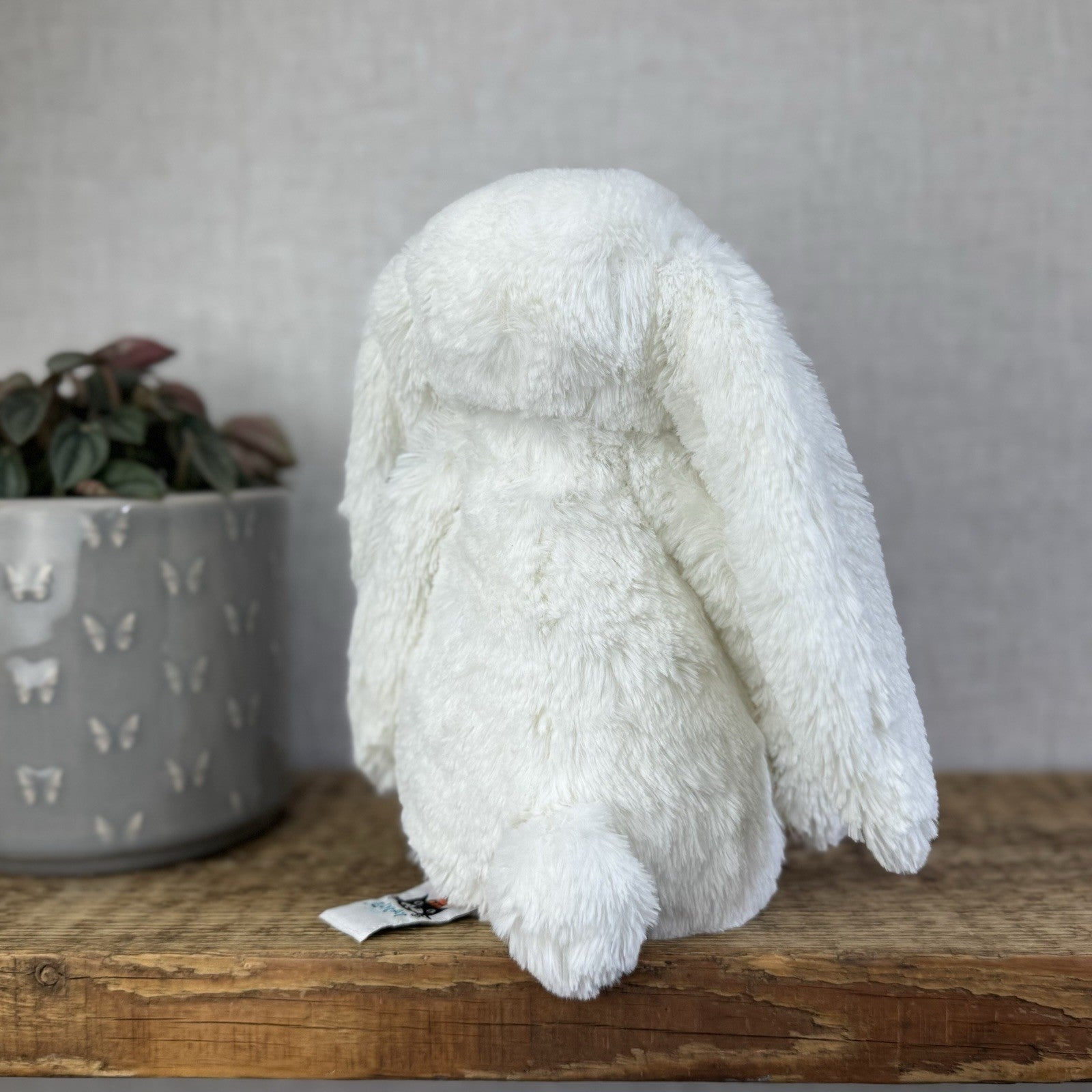 Jellycat The Little White Company White Bashful Bunny White Bunny Retired 12"