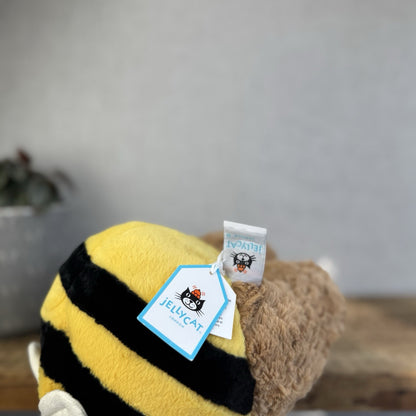 Bumblebee Bartholemew Bear Jellycat - New With Tags Bee Bear Soft Toy NWT 12"