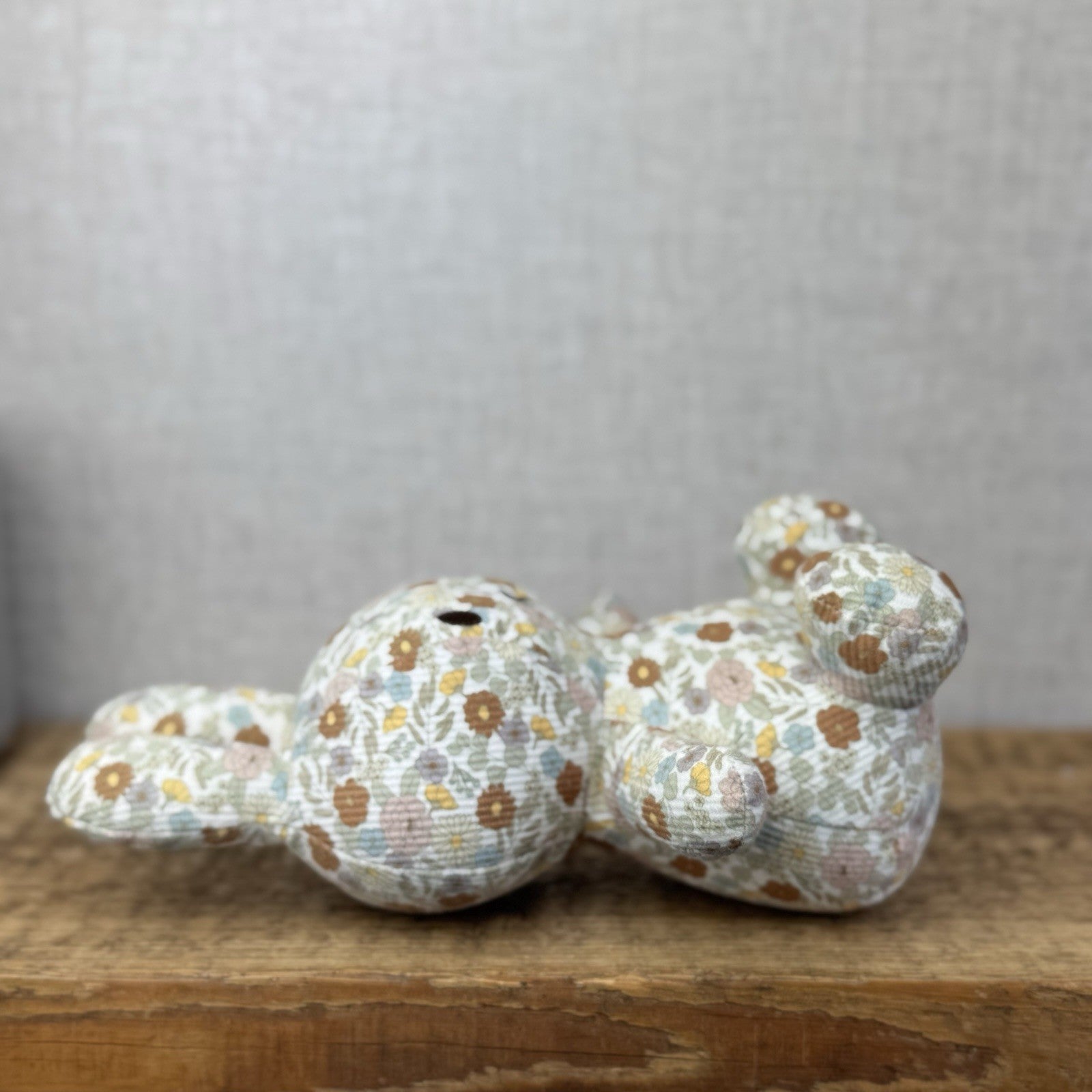 Nijntje Miffy X Little Dutch Collab Collectible Retired Beige Floral 9”