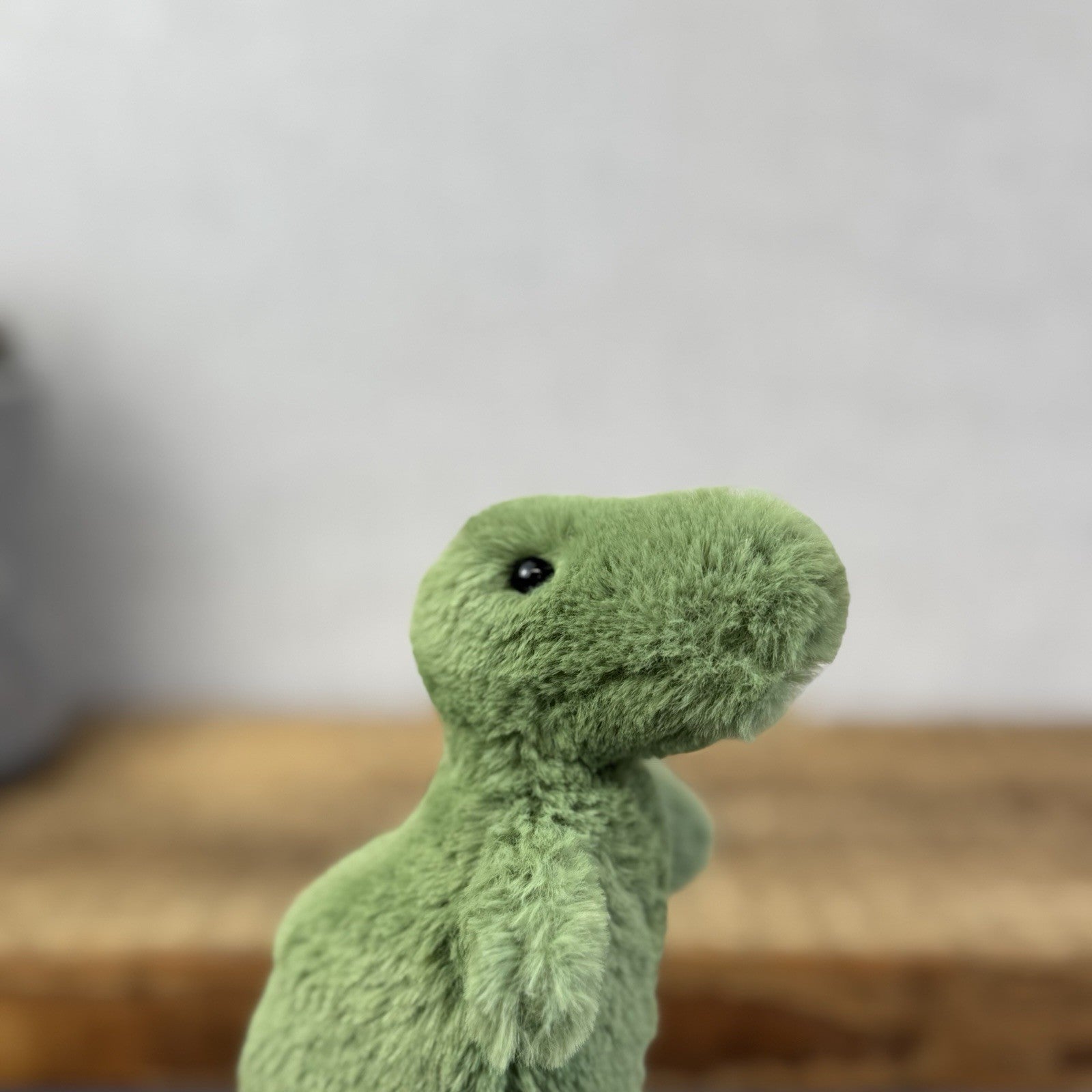 Jellycat Mini Fossily T-rex - Tiny Dinosaur Beanie Plush Retired Mini Dino 6"