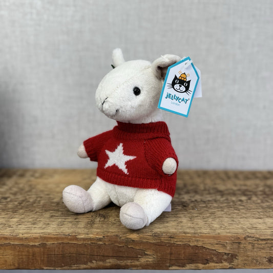 Jellycat Merry Mouse With Jumper - Christmas Soft Toy Retired New With Tags 8"