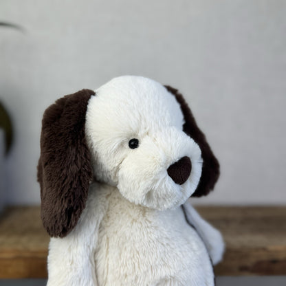 Jellycat Medium Puffles Dog Puppy - Super Soft Puppy Dog Medium Retired 12”