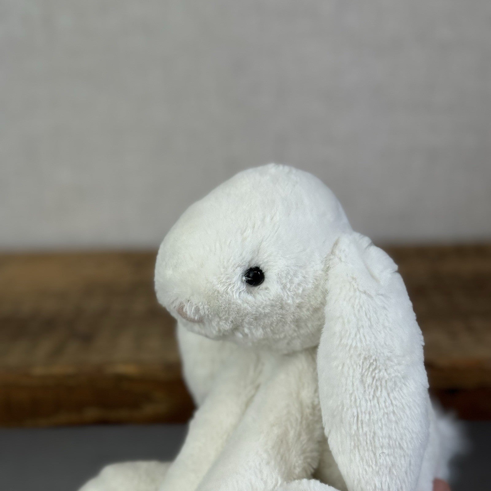 Jellycat SMALL White Smudge Bunny Rabbit - White Company White Bunny Smudge 10”