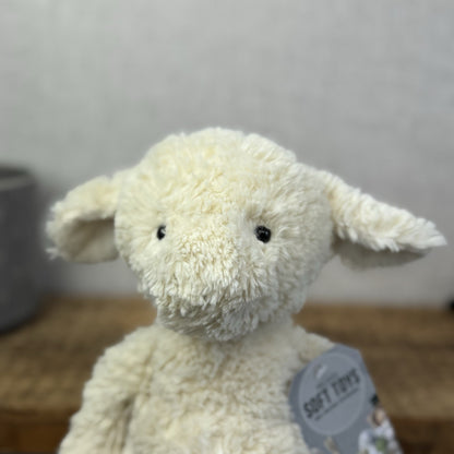 Jellycat Skiffles Lamb Rare Retired Meduim Vintage Medium Floppy Sheep 14"