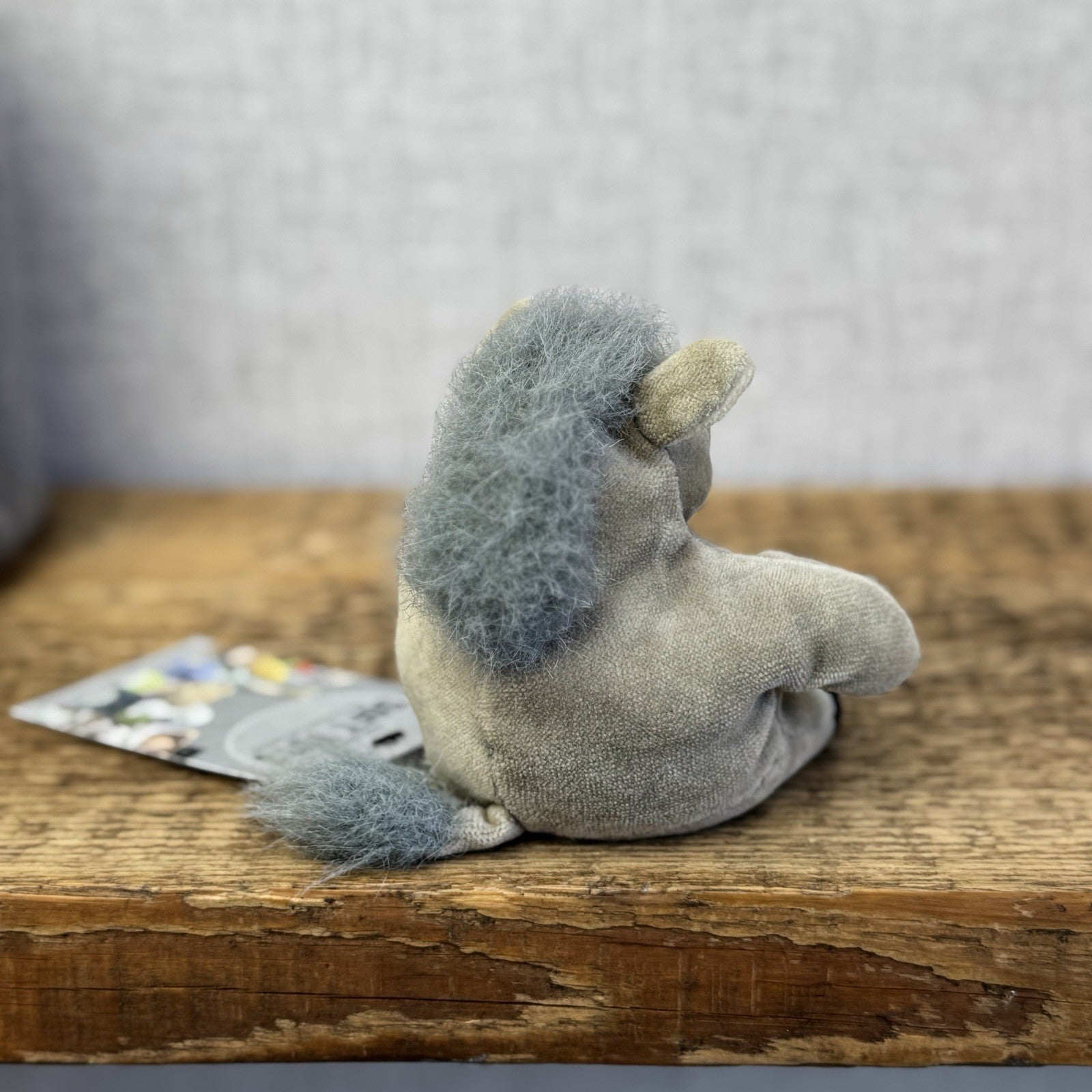 Manhattan Toy Company Farmyard Donkey Beanie Mini Vintage Donkey (Old Jellycat)