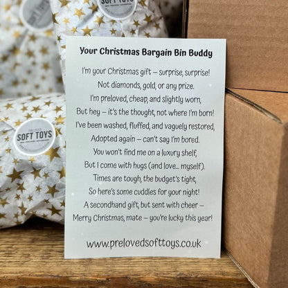 Aurora Palm Pal Flying Squirrel - Secret Santa Gift Box - Christmas Gift Wrapped