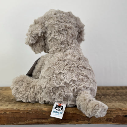 Jellycat Riley Fuddlewuddle Puppy - Beige Medium White Company Exclusive Beige