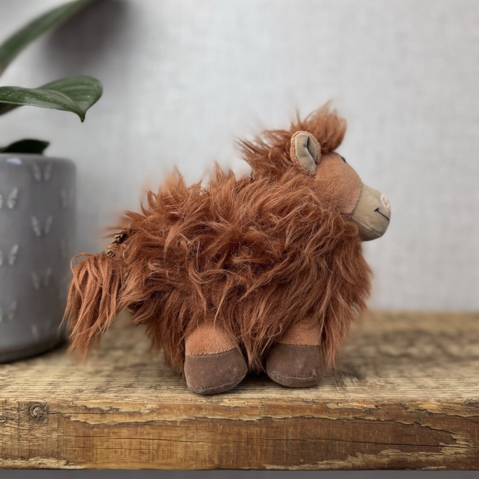 Jellycat Small Shaggy Pony - Small Standing Fluffy Hairy Pony Horse Vintage 5"