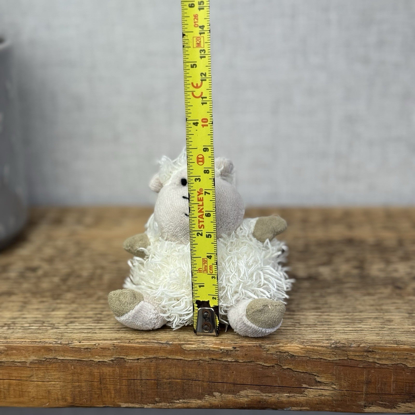 Jellycat Baby Pudding Lamb Sheep - Small Fluffy Lamb Soft Toy Plush Beanie 3"