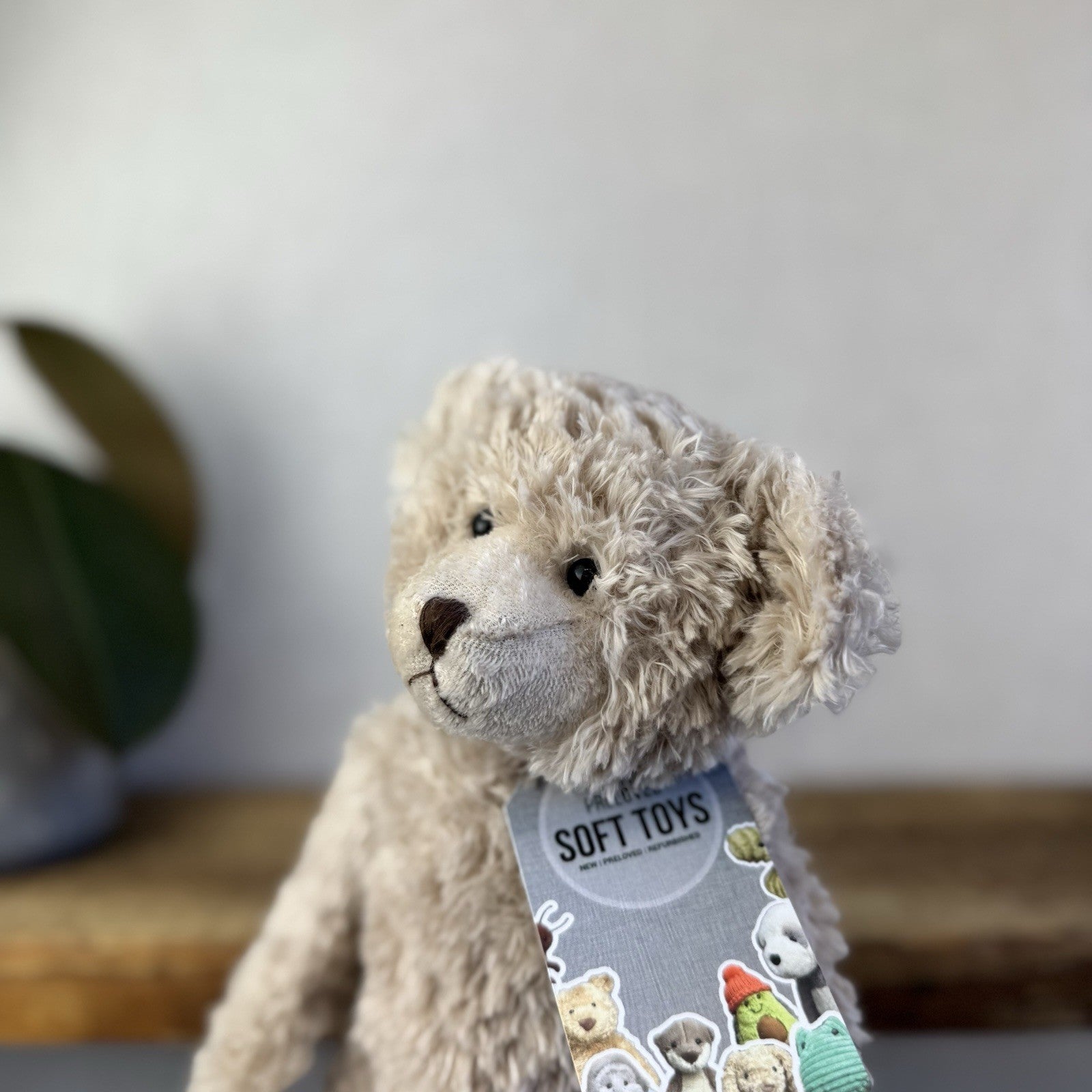 The Little White Company Bear - Traditional Beige Bear (Jellycat Collab) 10”