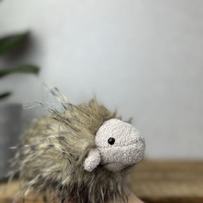 Jellycat Gorgeous Guinea Pig - Fluffy Guinea pig Soft Toy Pocket Pal Beanie Tiny