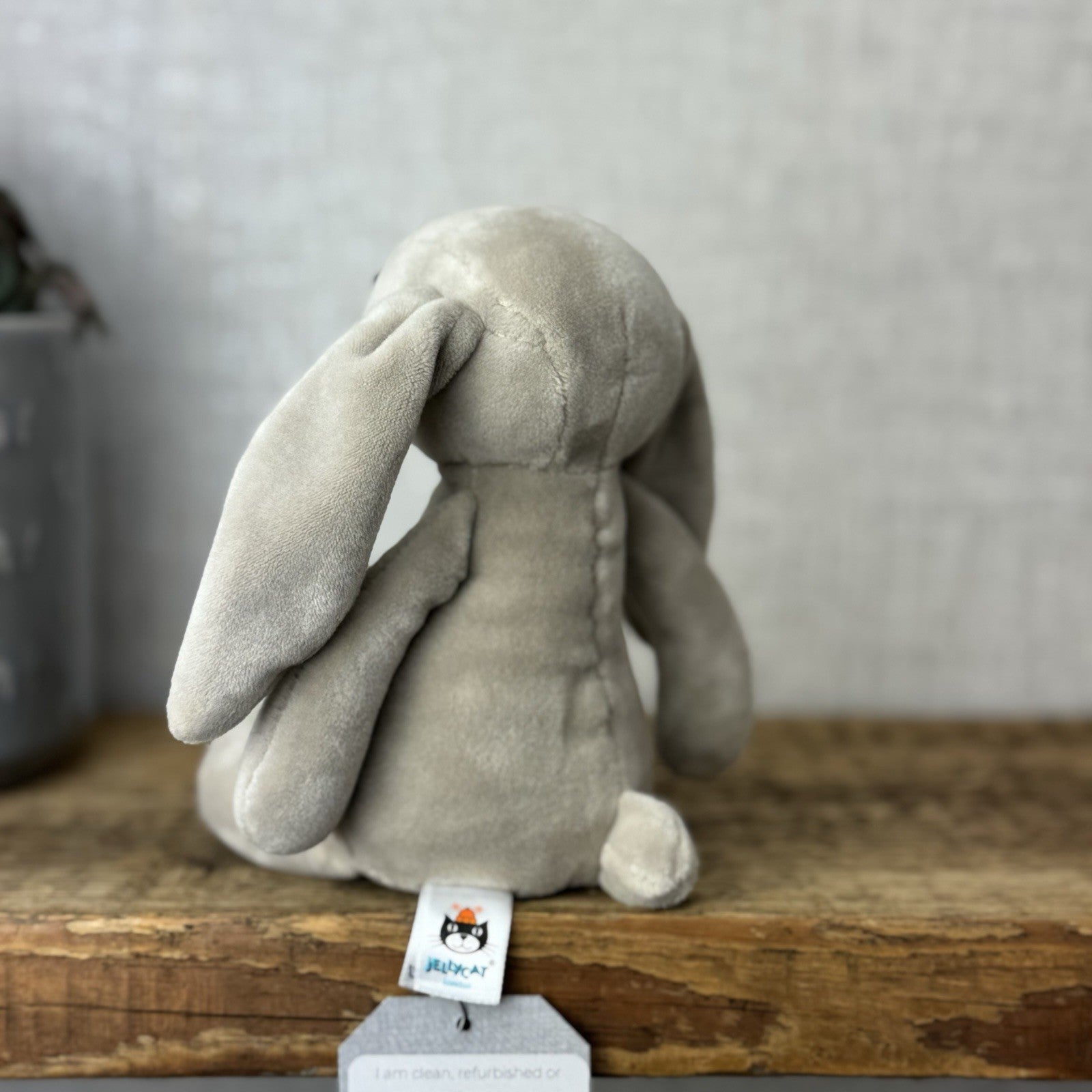 Jellycat My First Bunny - Baby Soft Beige Rabbit Toy Velour Beanie Beige 8” (#2)