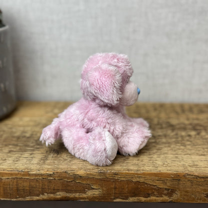 Blue Nose Friends - Tatty Puppy - Pink Fluffy Puppy Retired New With Tags 5"