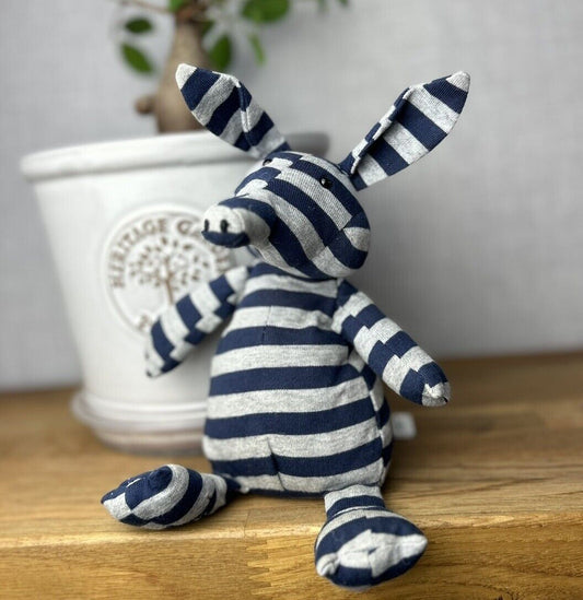 Jellycat Anton Aardvark - Striped Jellycet - Striped Aardvark - Small Navy